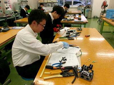 でんきこうじ　れんしゅうふうけい